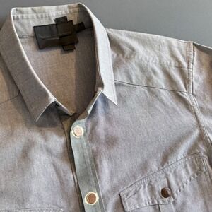 Rare Diesel Black Gold Chambray Utility Shirt | Small 46 | Made in Italy